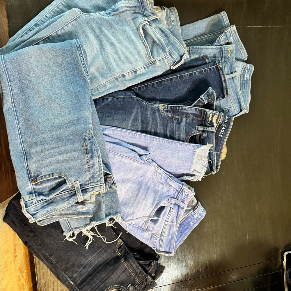 American Eagle and Old Navy Assorted Denim Jeans Collection